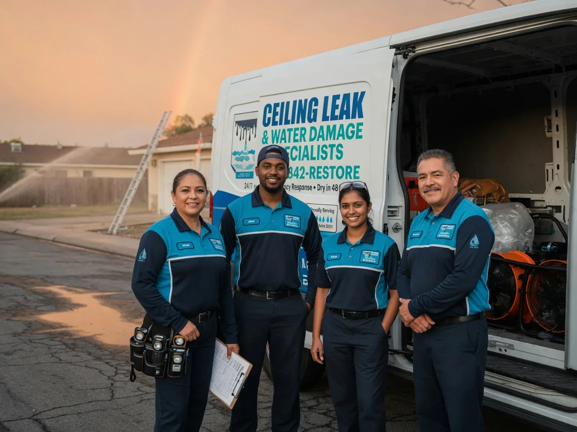 Ceiling Leak Cleanup company in Holland, TX